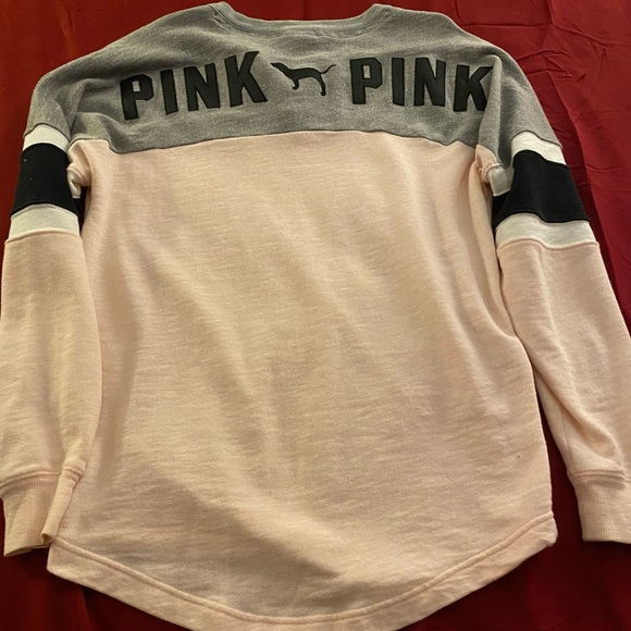 PINK lace up shirt - Picture 4 of 4